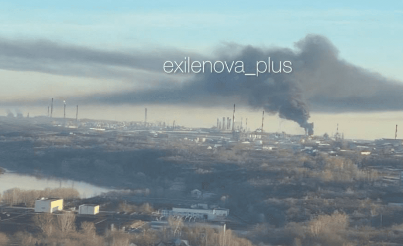Ukrainian drones hit Russian oil refinery in Ufa -  VIDEO 