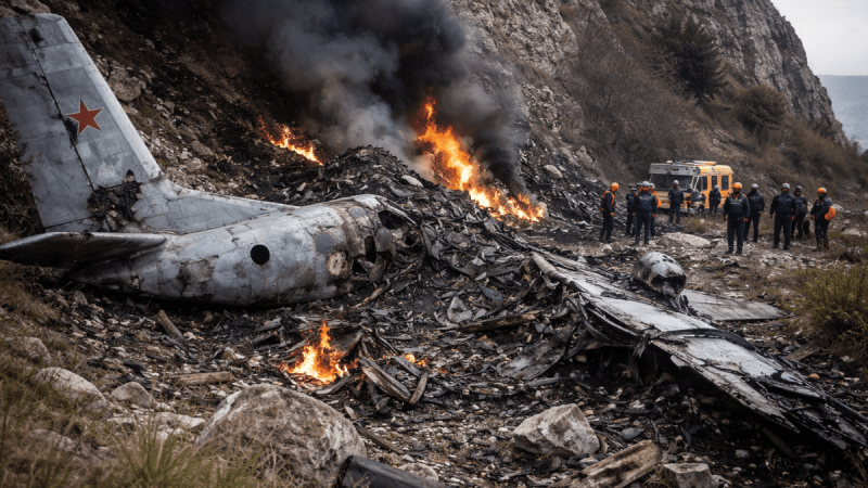 Russian Northern Fleet general killed in an An-26 crash - report