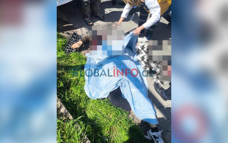 News about - Baku accident: child-driven car kills woman -  PHOTO 