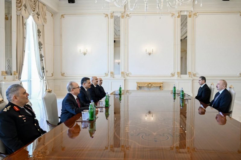 President Aliyev meets Turkish interior minister to discuss expanding cooperation -  VIDEO  