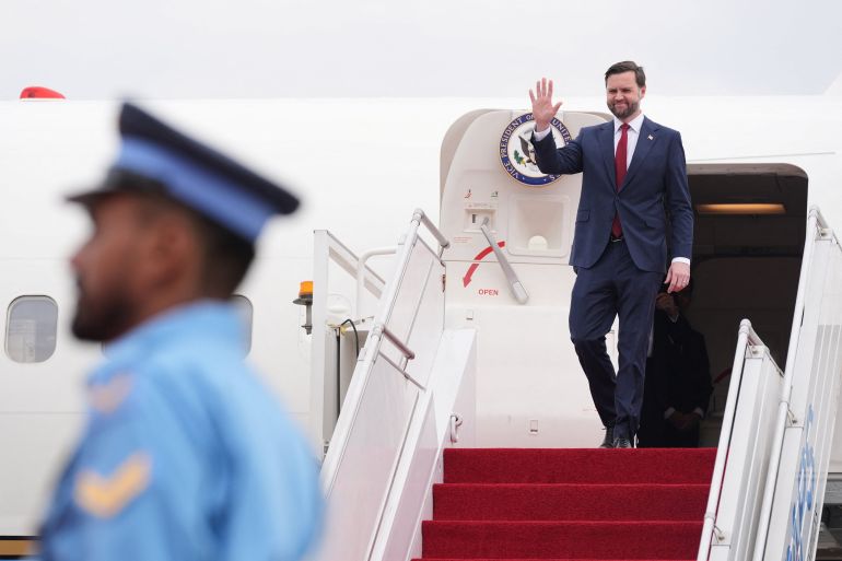 JD Vance arrives in Pakistan for Iran talks -  VIDEO 