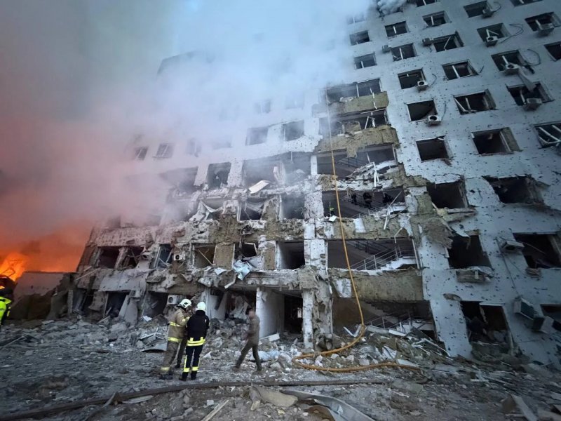 Mass missile attack hits Kyiv, Dnipro, Odesa: 13 dead, 86 injured -  VIDEO 