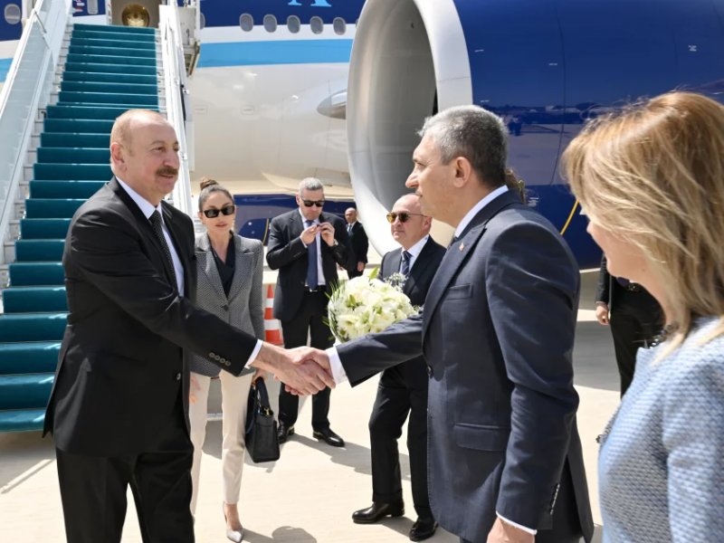 News about - President Ilham Aliyev arrives in Türkiye for working visit -  PHOTO  