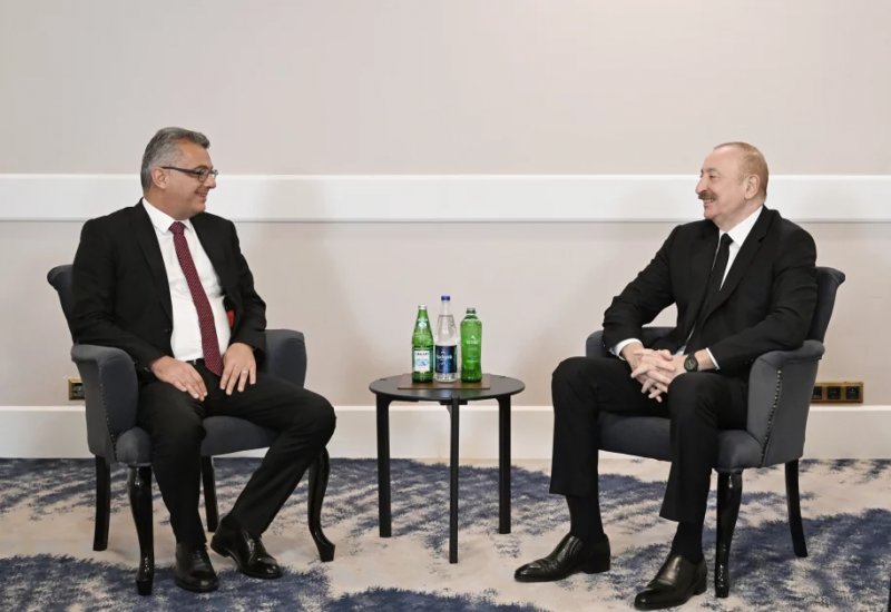 President Aliyev meets Turkish Cypriot leader in Antalya to discuss cooperation