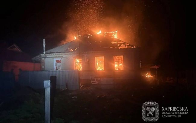 Russian drone hits homes in Kharkiv, 2 injured