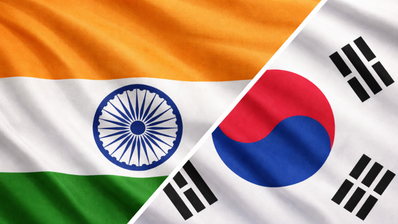 South Korea, India push for major trade boost