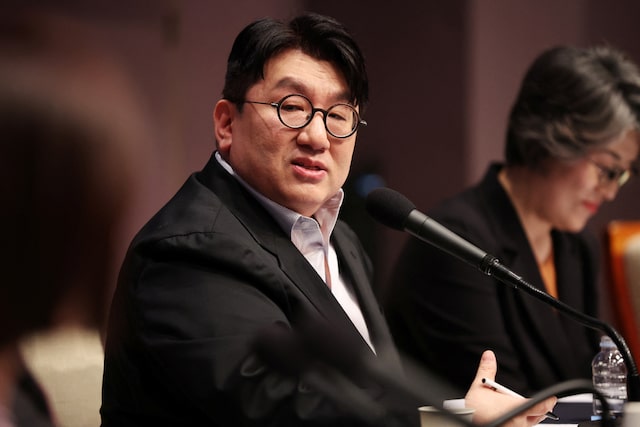 South Korea police seek detention warrant for HYBE chairman
