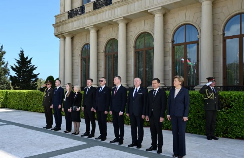 News about - Official welcome ceremony held for President of Latvia -  PHOTO 