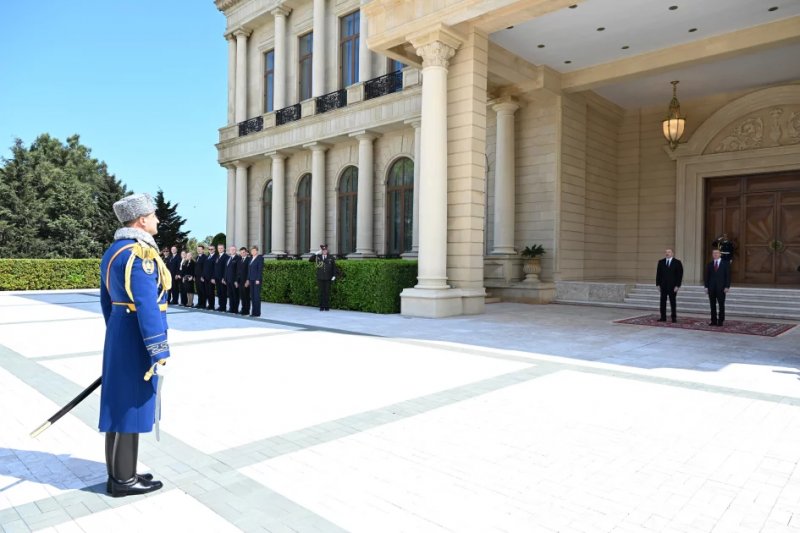 News about - Official welcome ceremony held for President of Latvia -  PHOTO 
