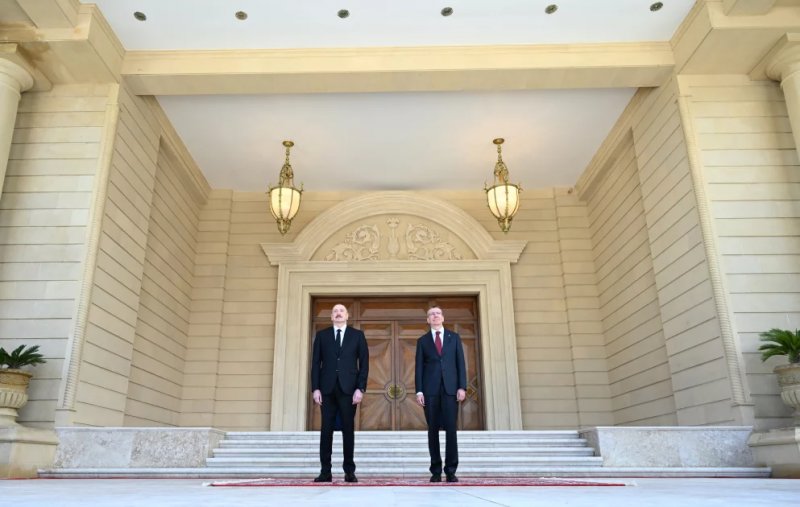 News about - Official welcome ceremony held for President of Latvia -  PHOTO 