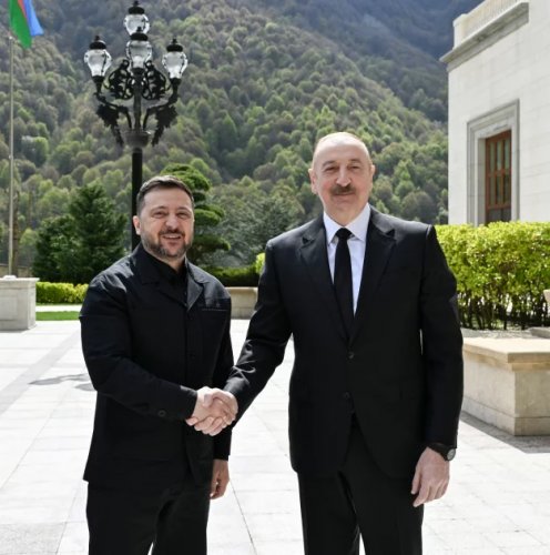 News about - Ukrainian President Volodymyr Zelenskyy visits Azerbaijan -  PHOTOS 