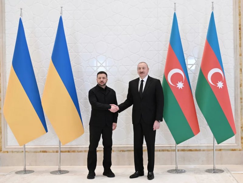News about - Ukrainian President Volodymyr Zelenskyy visits Azerbaijan -  PHOTOS 