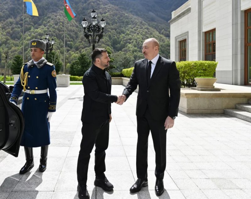 News about - Ukrainian President Volodymyr Zelenskyy visits Azerbaijan -  PHOTOS 