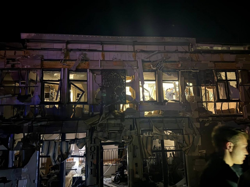 Russian drone attack hits Odesa, children injured