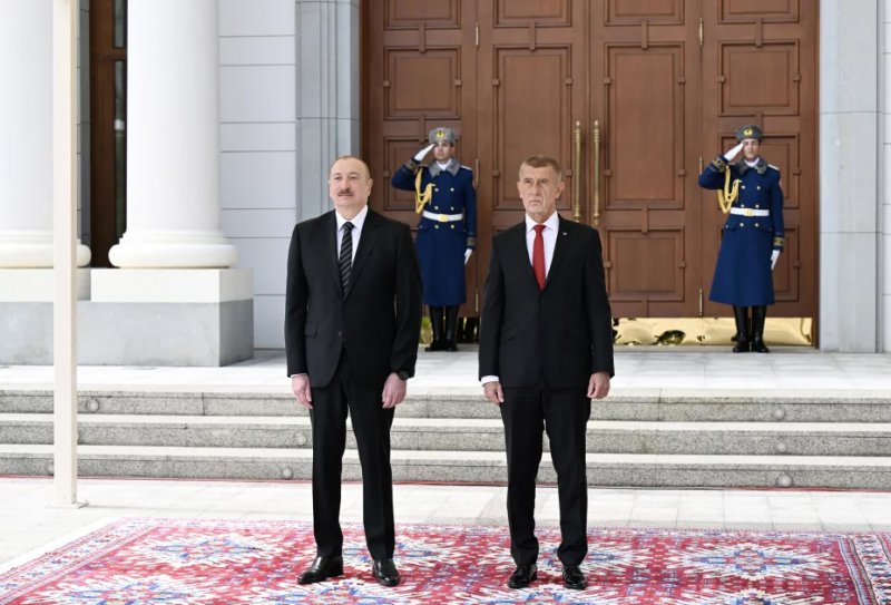 News about - Official ceremony for Czech PM Andrej Babiš held in Gabala, Azerbaijan -  PHOTOS 