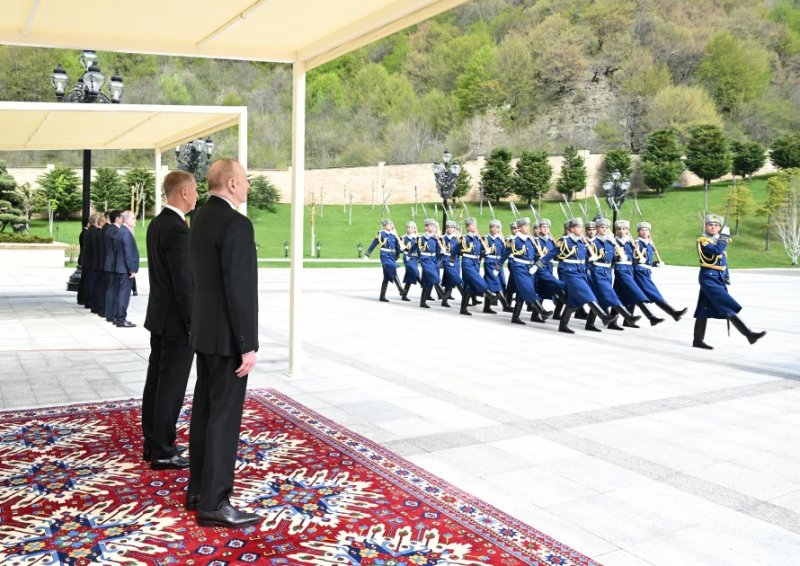 News about - Official ceremony for Czech PM Andrej Babiš held in Gabala, Azerbaijan -  PHOTOS 