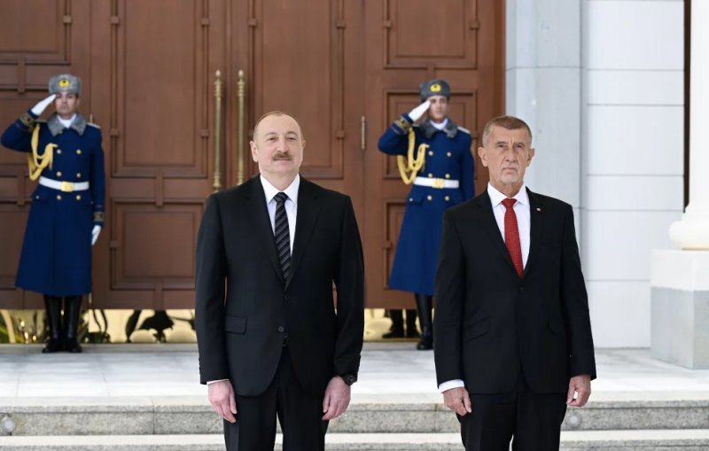 Official ceremony for Czech PM Andrej Babiš held in Gabala, Azerbaijan -  PHOTOS 