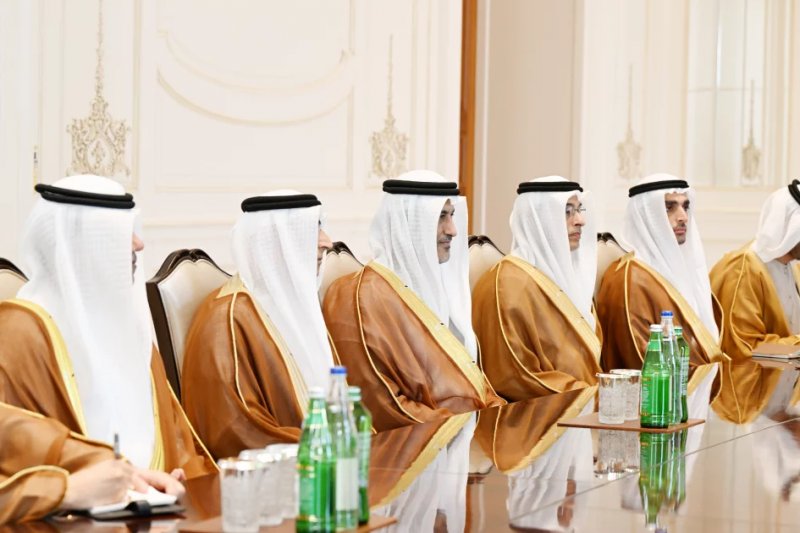 News about - President Aliyev, UAE official discuss expanding strategic partnership -  PHOTOS  