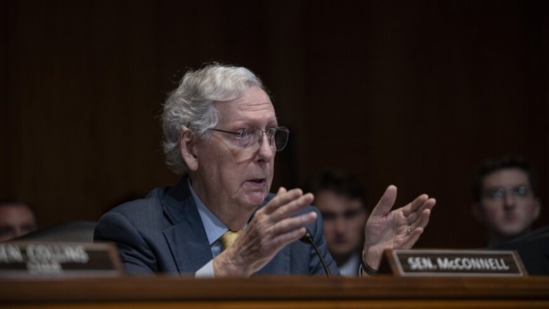 McConnell blasts Pentagon over delayed Ukraine aid