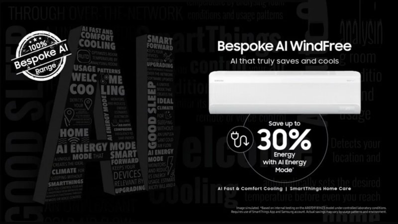 Samsung launches 2026 Bespoke AI WindFree air conditioner lineup in India