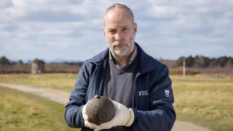 Culloden’s first unexploded shell found ahead of 280th anniversary