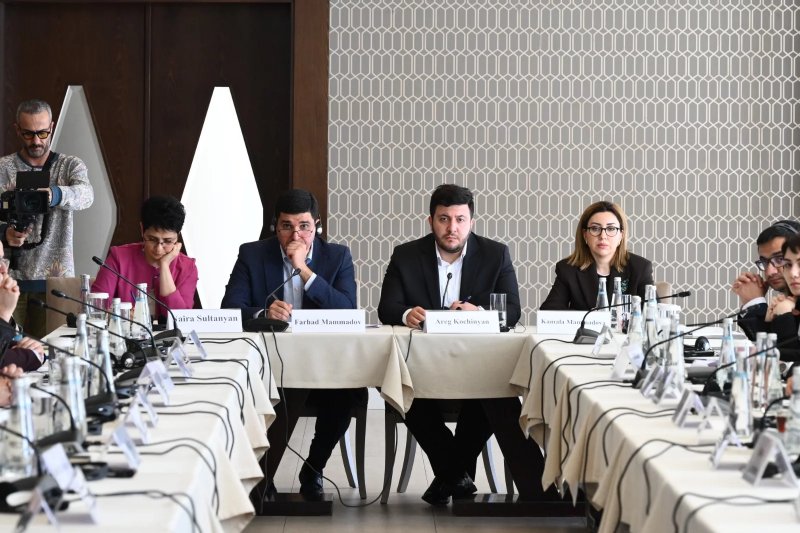 News about - Hikmat Hajiyev attends Bridge of Peace talks with Azerbaijan and Armenia civil society reps -   VIDEO 