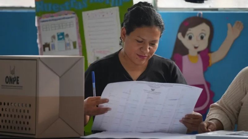 Peru reviews disputed election ballots with final result likely stalled until May