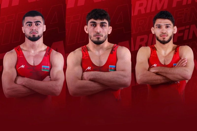 Azerbaijan wrestlers win two golds and a bronze at European Championships