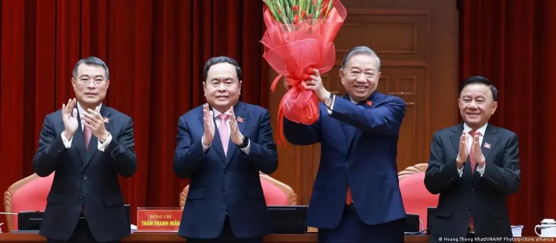 Party leader To Lam elected state president