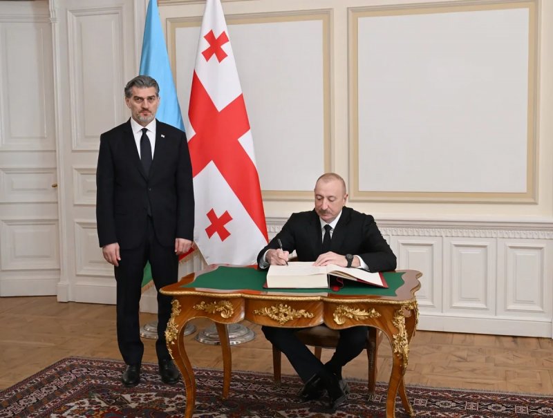 News about - President Aliyev holds one-on-one meeting with Georgian president Kavelashvili -  PHOTO 