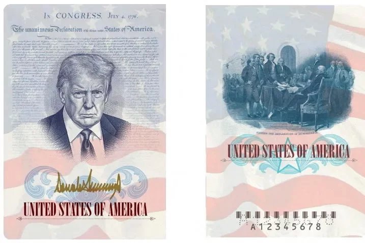 US unveils commemorative America 250 passport featuring President Trump