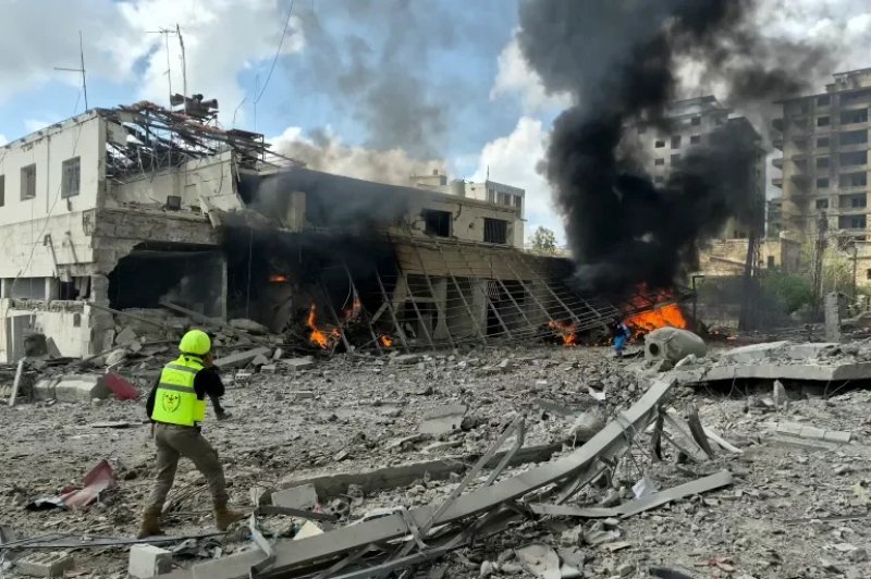 Israeli strikes leave damage in Nabatieh and Beirut – PHOTOS 