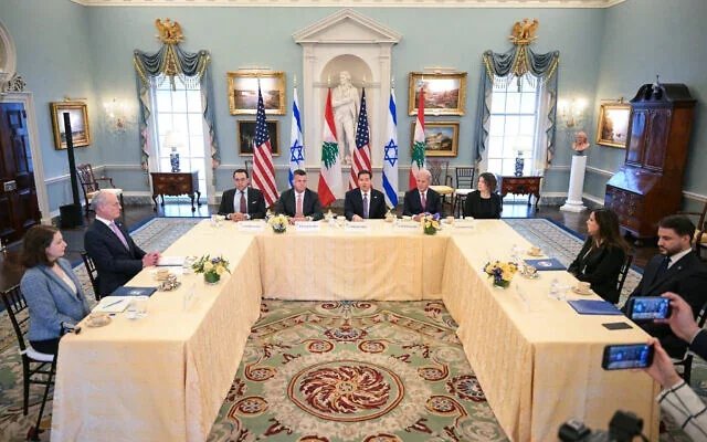 Israel-Lebanon talks in Washington concludes after two hours