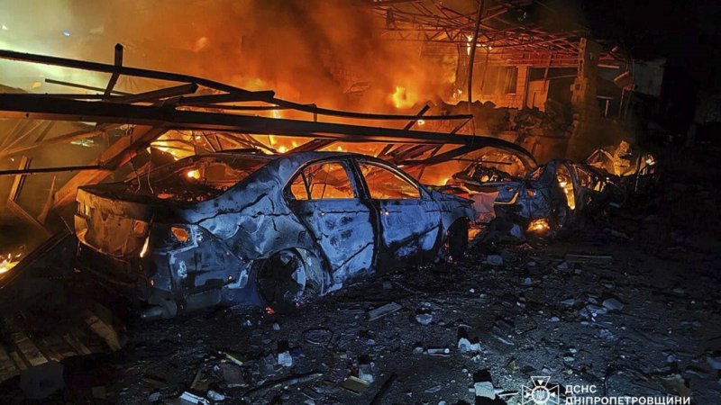 Ukraine reports 5 dead, 25 injured in Russian missile strike on Dnipro