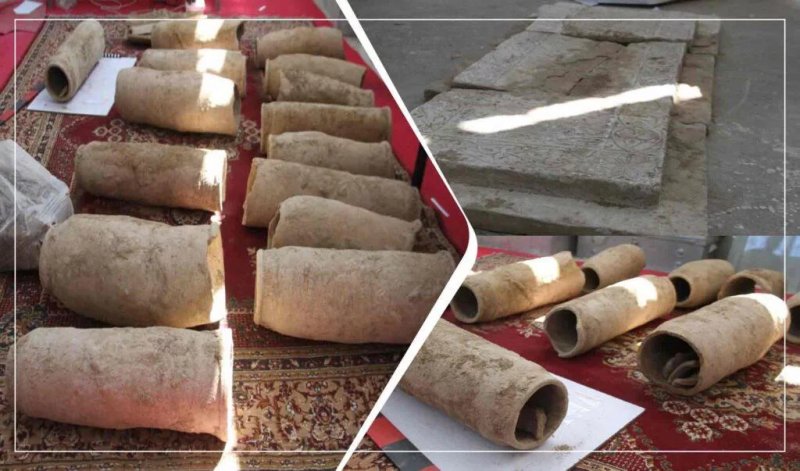 Flash floods in Asfanda area of Ghazni City uncover 24 ancient artefacts
