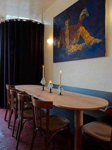 News about - Bahbak Hashemi-Nezhad and Farrokh Aman design Logma cafe in Hackney, East London -  PHOTOS 