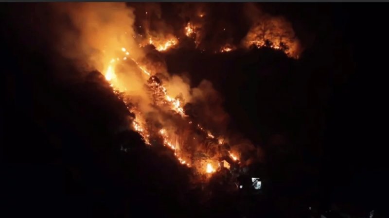 Forest fire in Bontoc disrupts water supply and local tourism