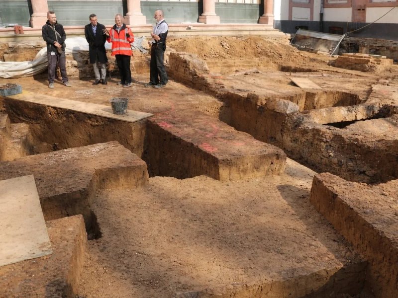 Oldest Roman military camp in Frankfurt found beneath Bolongaro Palace
