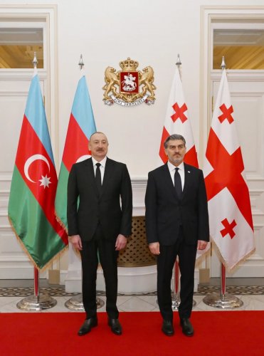 News about - President Aliyev holds one-on-one meeting with Georgian president Kavelashvili -  PHOTO 