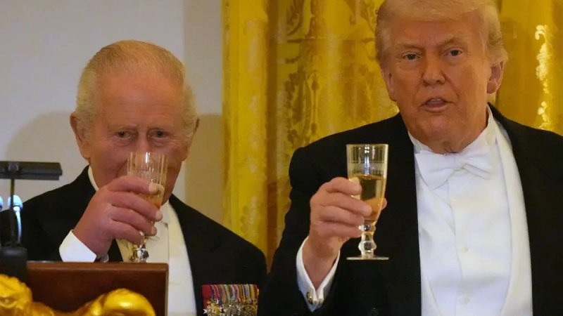Trump claims King Charles supports hardline stance on Iran nukes -  VIDEO 