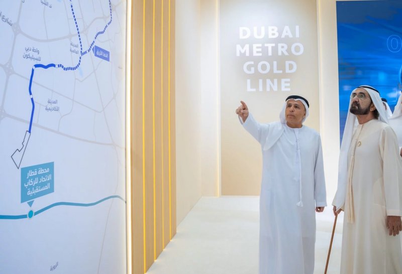 Dubai launches $9.26bn Gold line metro: 42km underground route to serve 1.5 million residents -  VIDEO 