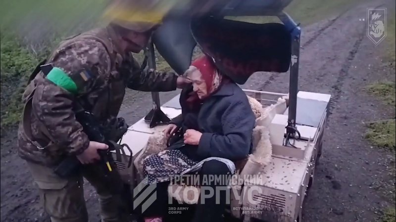 Ground drone rescues 77-year-old woman in dramatic four-hour operation near Lyman -  VIDEO 