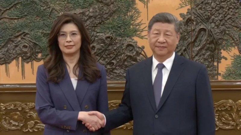 Xi Jinping hosts Taiwan opposition leader for high-profile Beijing meeting