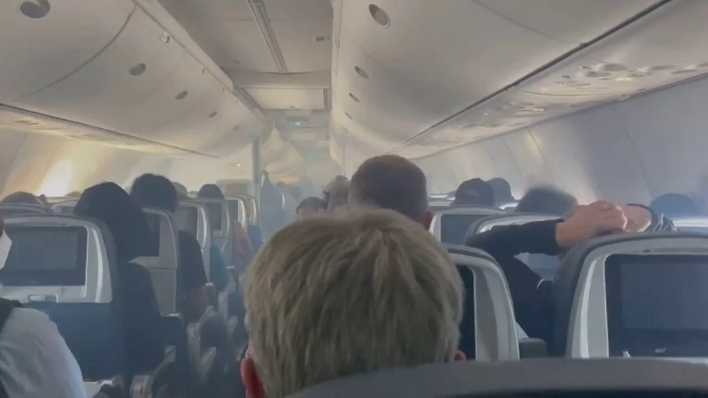 Fire scare at 35,000 feet: Delta jet makes emergency diversion after smoke fills cabin