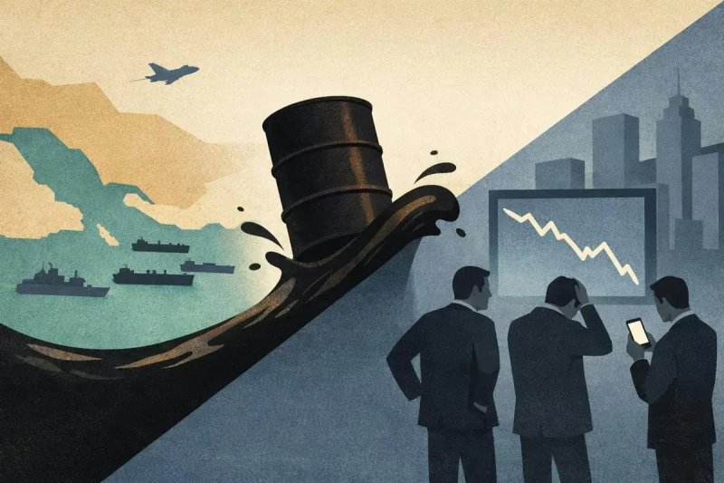 Stocks slide and oil jumps as war fears grow