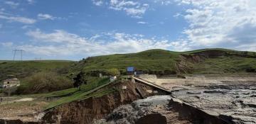Heavy rains trigger Gejukh reservoir dam collapse in Dagestan