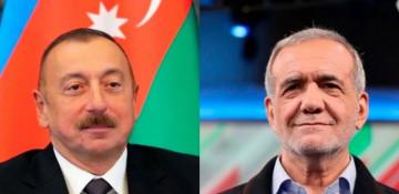 Ilham Aliyev and Masoud Pezeshkian hold phone conversation