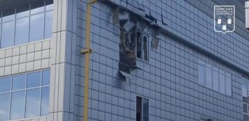 Russia strikes shopping mall in Sumy, three injured -  PHOTO 