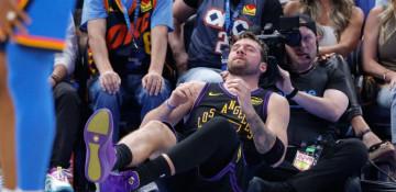 Lakers star Doncic ruled out for rest of NBA regular season