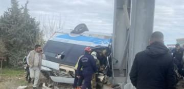 Turkiye bus accident leaves 4 dead, 13 injured -  VIDEO 